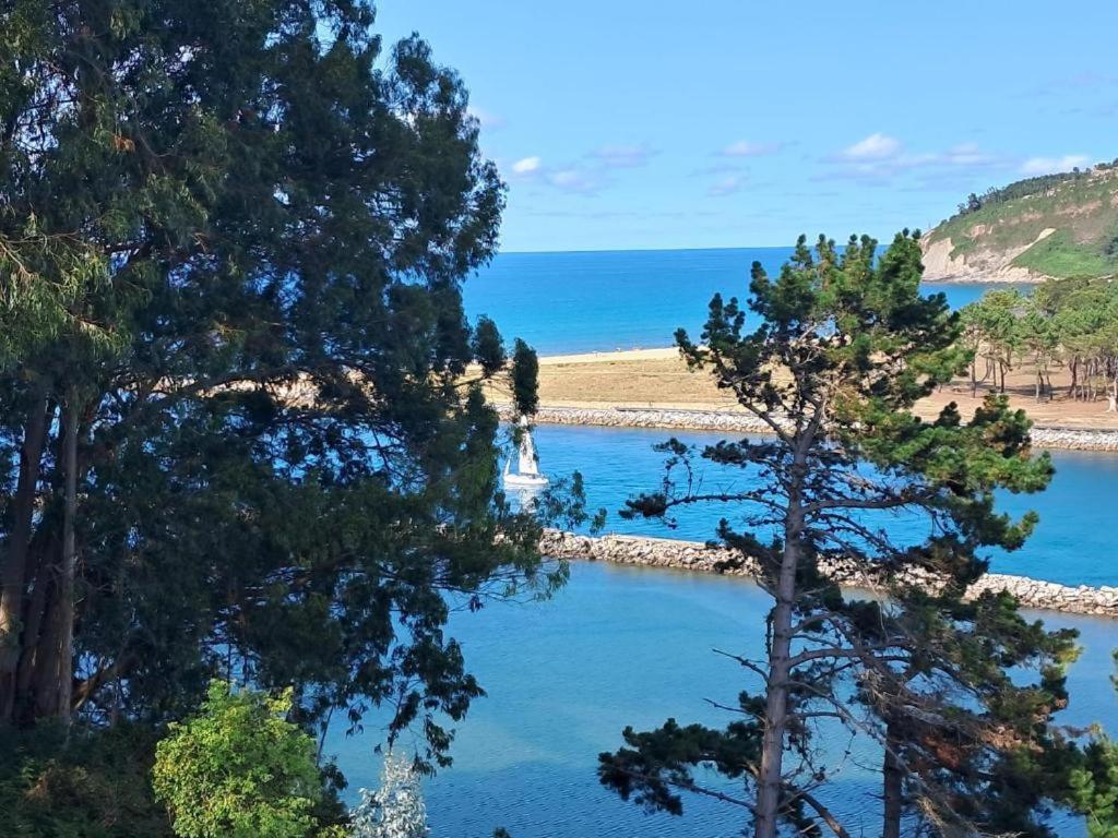 La Villa De Maria I Playa Beach El Puntal Asturias บีญาวิซิโอซา ภายนอก รูปภาพ