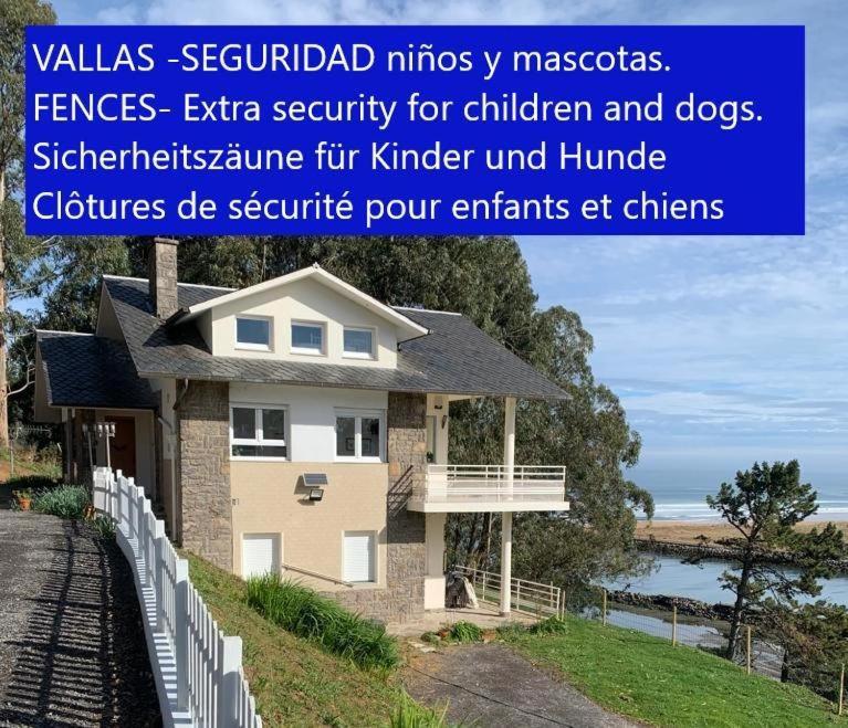 La Villa De Maria I Playa Beach El Puntal Asturias บีญาวิซิโอซา ภายนอก รูปภาพ