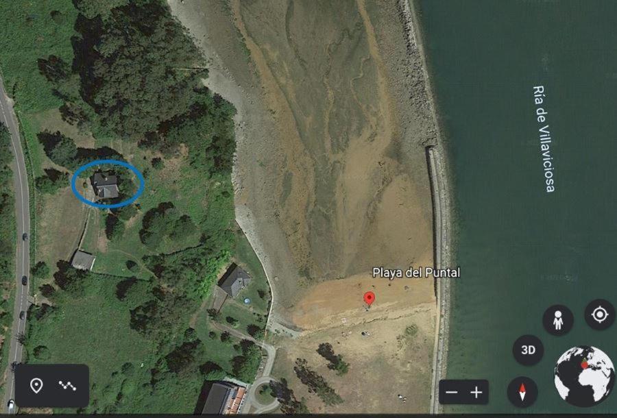 La Villa De Maria I Playa Beach El Puntal Asturias บีญาวิซิโอซา ภายนอก รูปภาพ